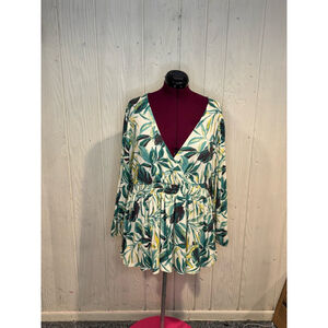 Torrid Floral Print Blouse Top Size 3/22-24